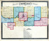 County Map, Howard County 1877